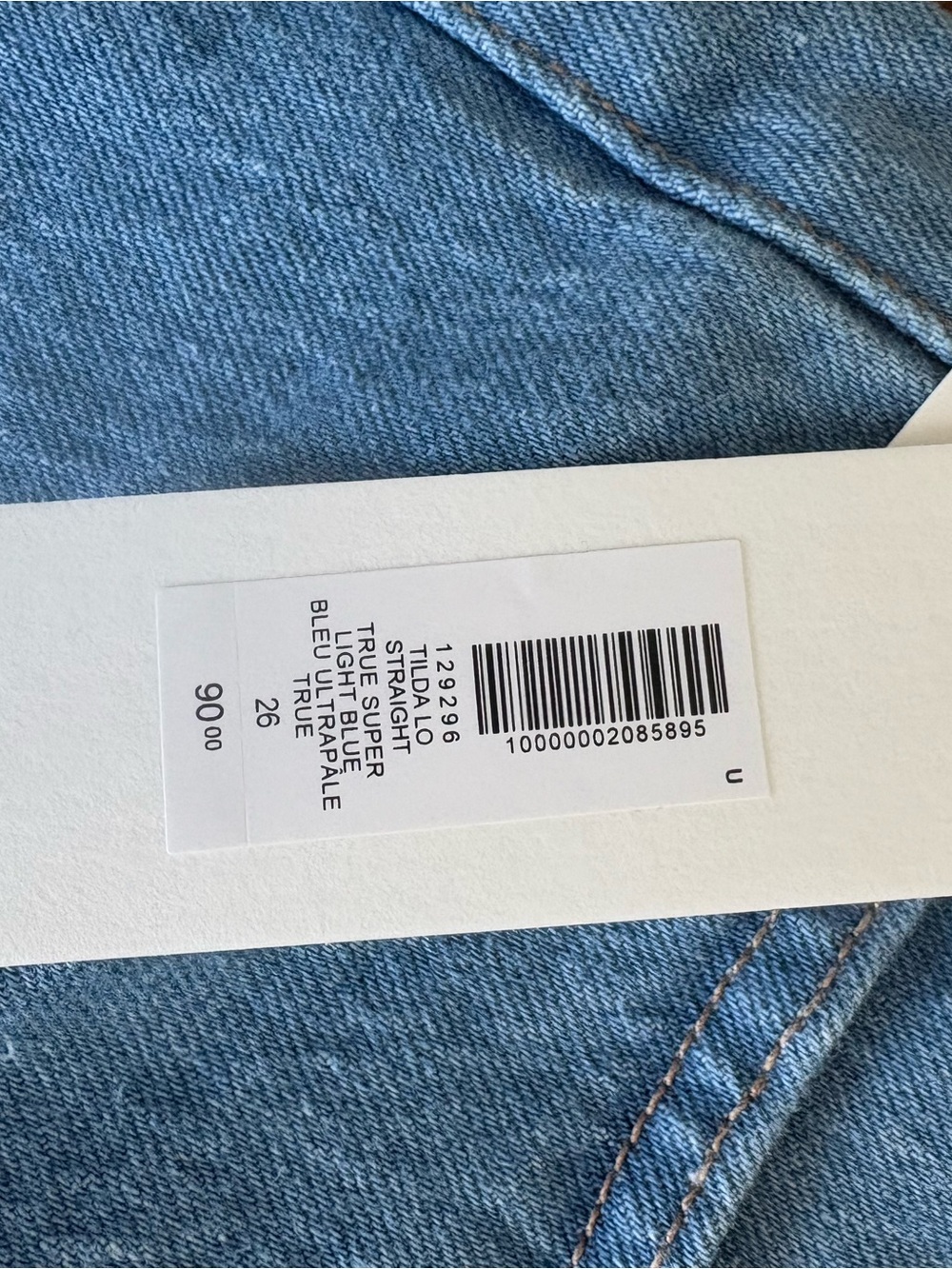 Denim forum tilda low straight Jeans never worn